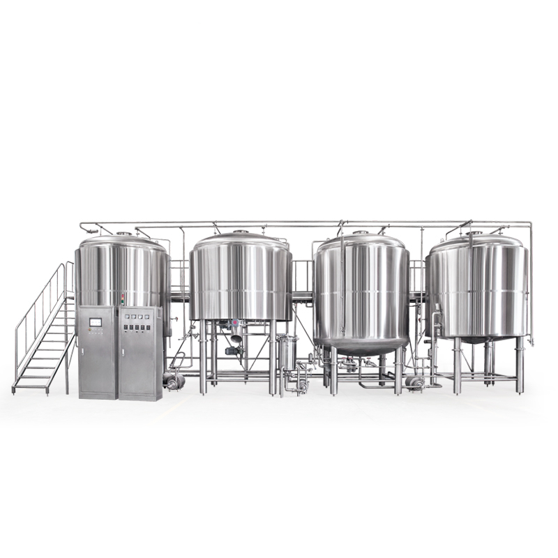 2500L 5000L Craft draft beer making Full Automatic Brewery Equipment Automatic welding ZXF